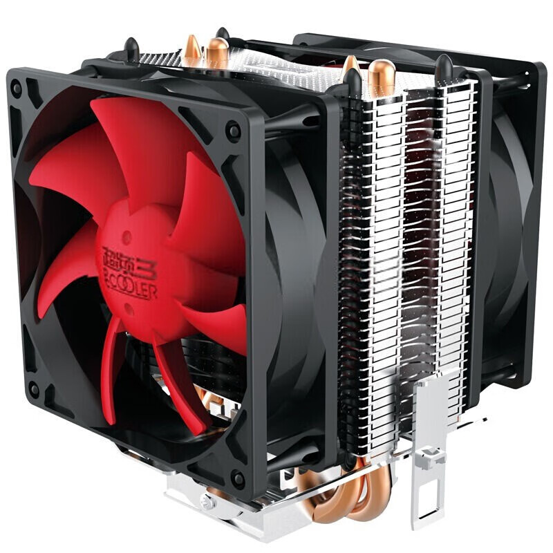超频3（PCCOOLER）红海mini散热器CPU风扇电脑台式机AMD迷你1150LGA1151塔式风冷 红海mini增强版