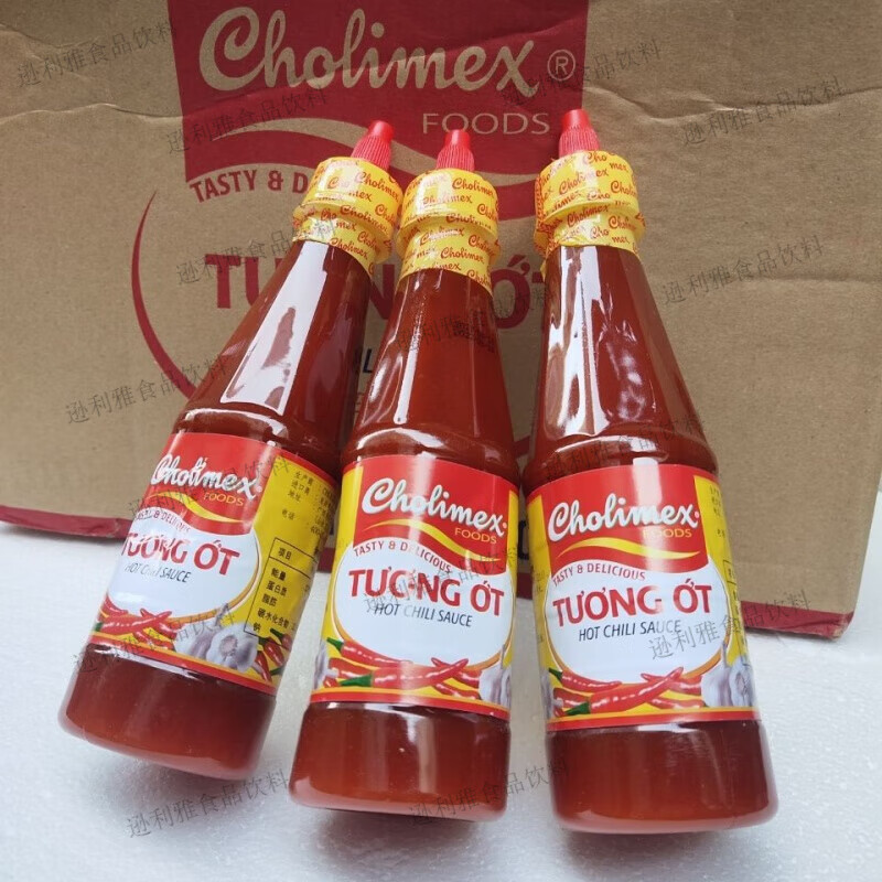 食芳溢越南蒜蓉辣椒醬tuong ot cholimex甜辣醬涼拌燒烤熱炒蘸醬270g 2瓶