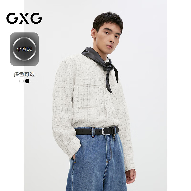GXG��װ ˫ɫС����������м�Լ�������������ʿ 24���＾ ��ɫ 4XL
