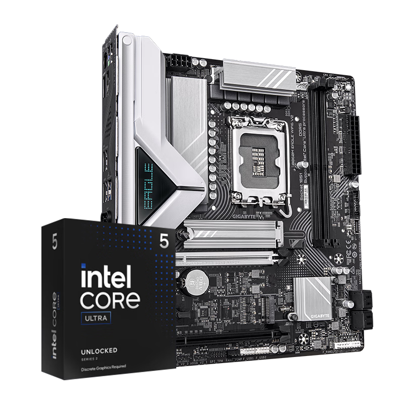 ���� B860M EAGLE WIFI6 V2 ���� U5-245K ��������װ 1908.05Ԫ