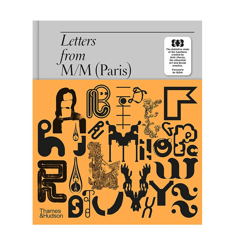 from m/m (paris) t&h 英文原版进口艺术平面设计字体图案 善本图书
