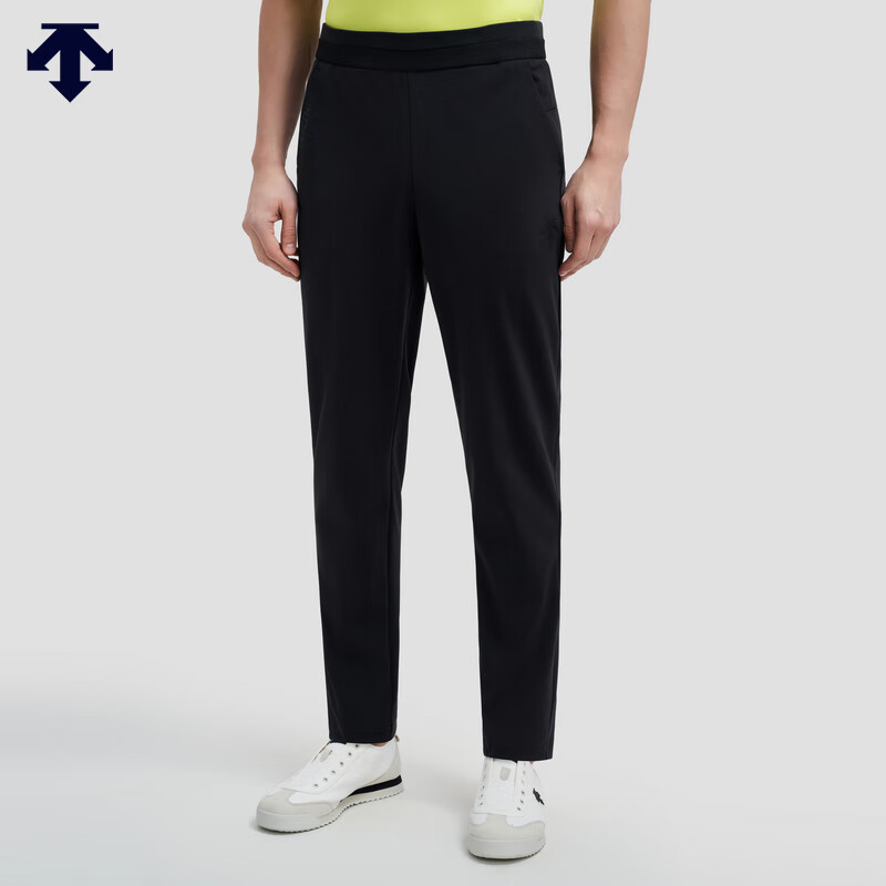 迪桑特（DESCENTE）迪桑特ESSENTIAL系列男士针织运动长裤 BK-黑色 XL (180/88A)