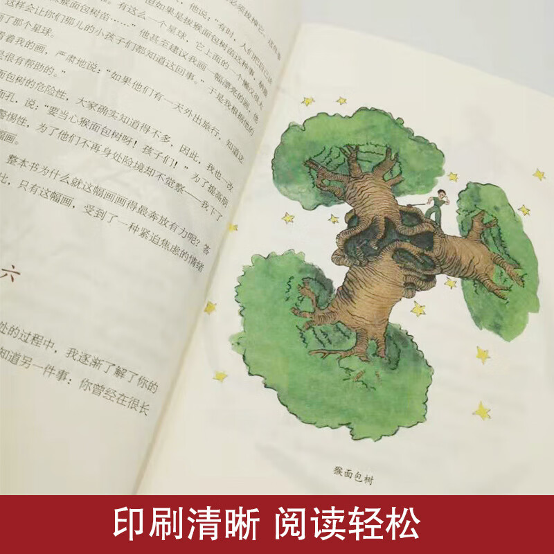 小王子书中小学生阅读课外书世界名著昆虫记学校推荐经典 小王子（一本装）