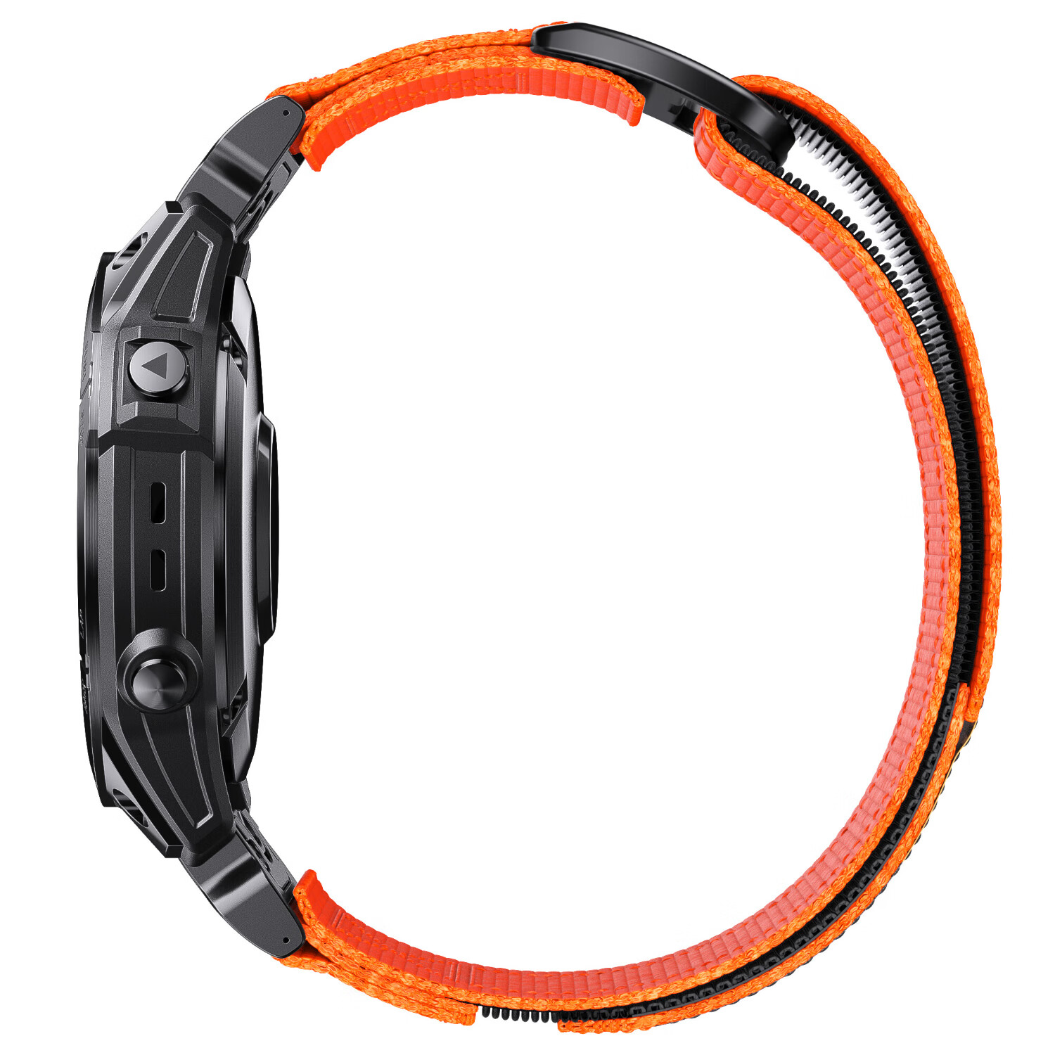 ENDUROBAND适用于佳明fenix8/7/6 / 6X/7X pro表带战术款魔术贴原装快拆表带探险家泰铁时机能风 橙色 佳明专用快拆【22mm】接口