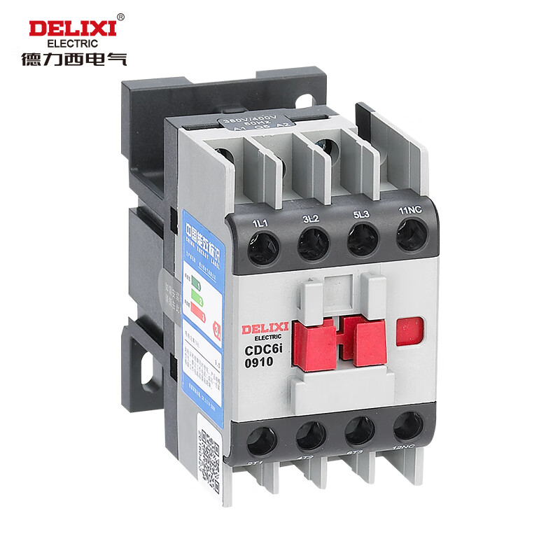 交流接触器 f 德力西/delixi cdc6i-0910 220v/230v 50hz rohs