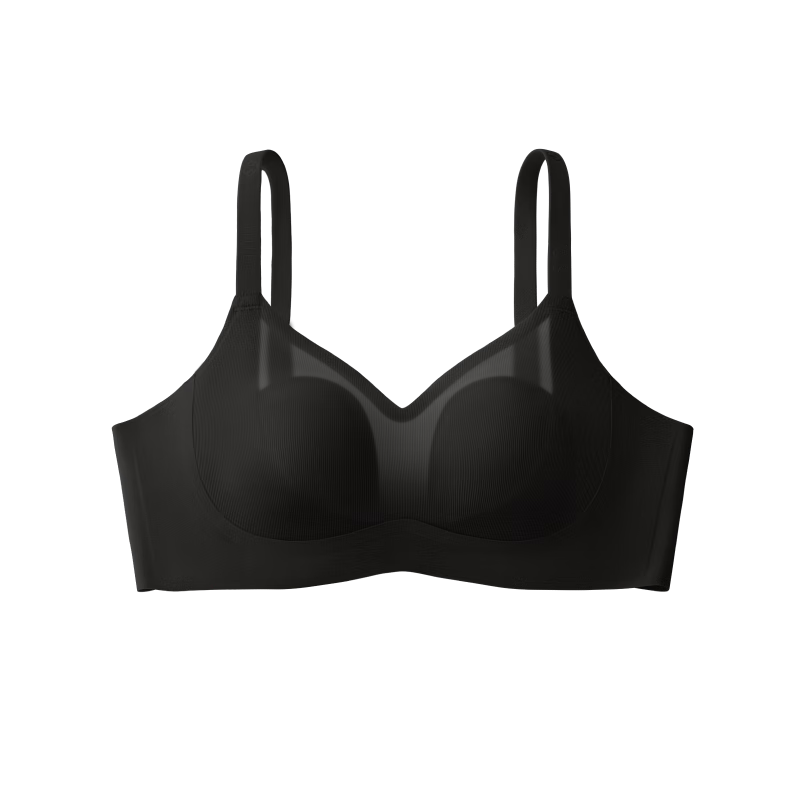 素肌良品懸浮花瓣杯內(nèi)衣女輕薄款無痕顯瘦收副乳防下垂無鋼圈文胸罩