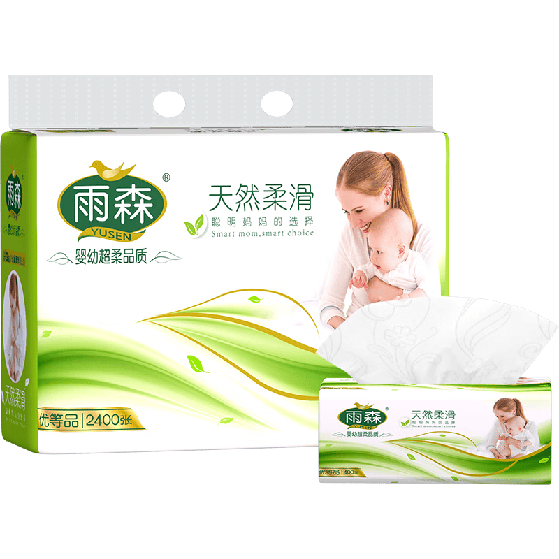 ��ɭ��YUSEN����Ӥ��ֽ 4�� 400�� 100��*6�� ����װ 9.99Ԫ