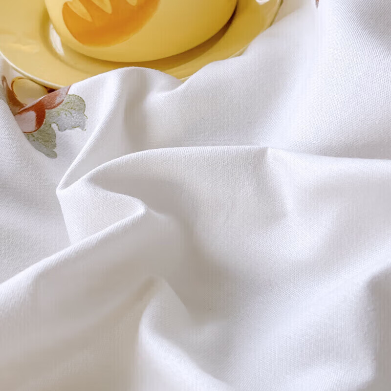 软贝磨毛四件套 透气亲肤印花卡通简约田园风被套床单款 铃兰 2.0m床单款四件套(被套200*230cm