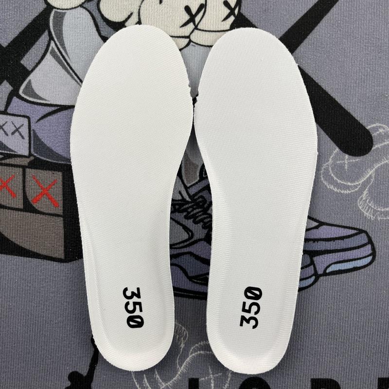 椰子350v2鞋垫原装舒适三叶草满天星黑天使男女 满天星白/白冰淇淋 36