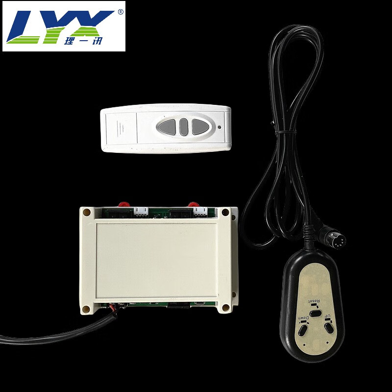 同步器直线电机同步控制器12v24v220v有线无线遥控 同步器不配电源