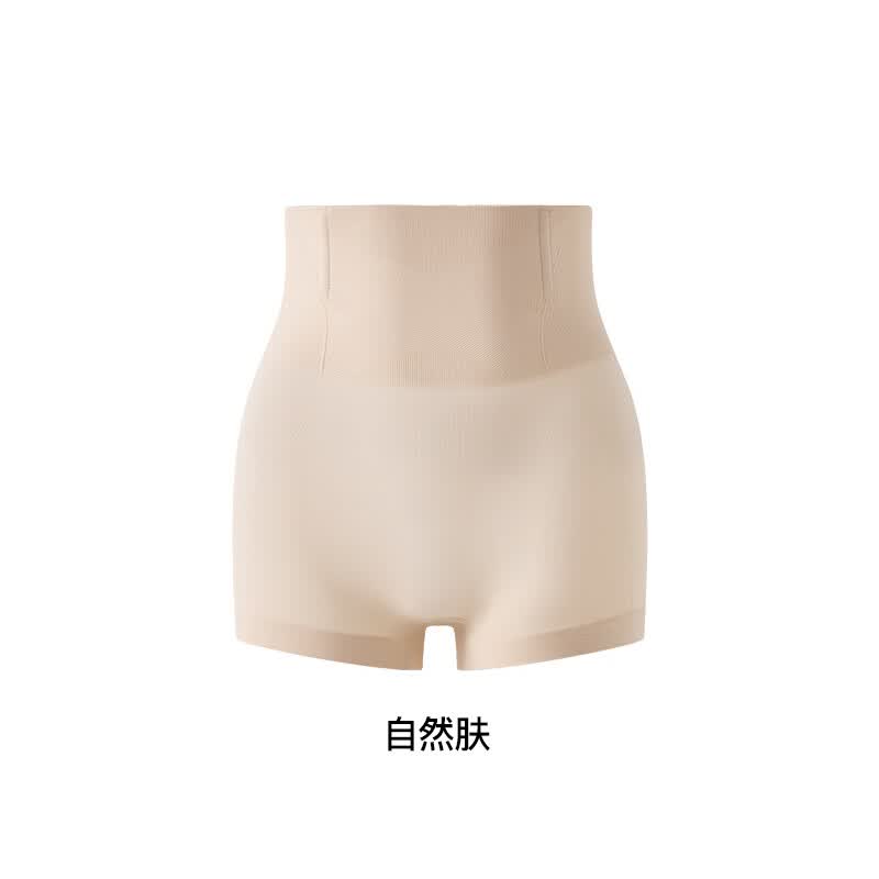 曲线主义云朵安全裤女收腹提臀塑身收小肚子强力产后无痕女士内裤 自然肤 1条 XL 码
