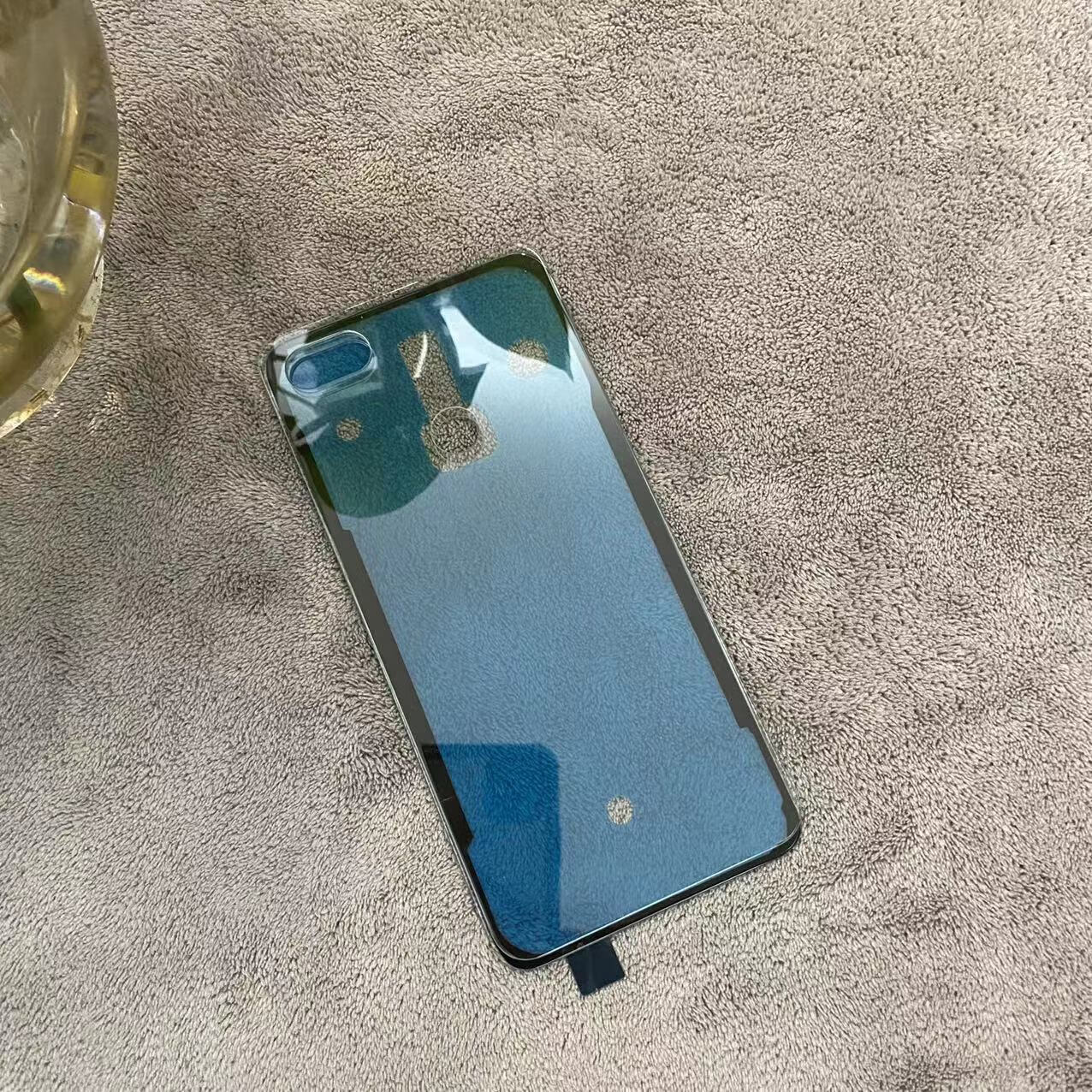 适用小米8后盖小米8青春版后外壳小米8前后指纹背板玻璃后屏背屏 小米8青春版*玻璃*透明+散热贴  外壳