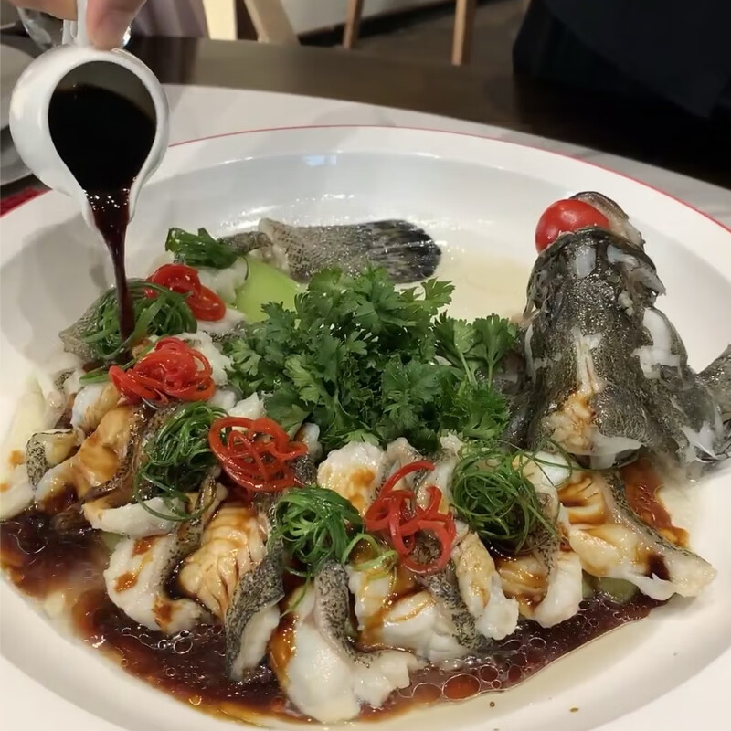 潮海堂海捕石斑鱼冷冻龙胆珍珠斑鱼斑鱼海鲜新鲜速冻可烤鱼生鲜鱼类海鲜 500g-600g/条（净重） 石斑鱼