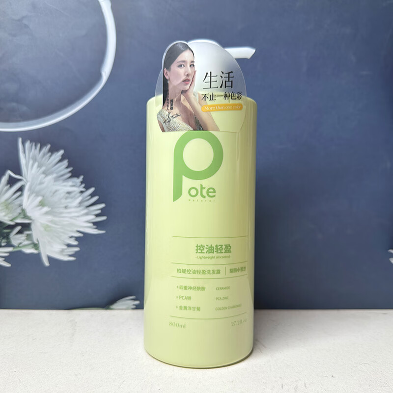 柏缇小苍兰控油轻盈洗发露香氛洗发水男女通用大容量家庭装 柏缇控油轻盈洗发露800ml