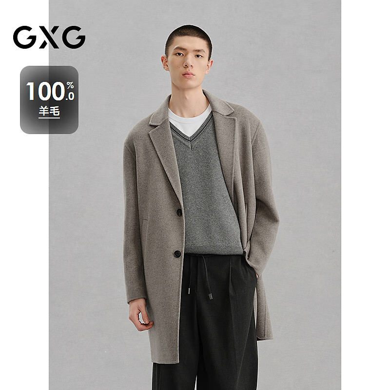 GXG��װ  ��ɫȫ��ëͨ�ڳ���������׶���ƷGX264 ��ɫ XL 693.1Ԫ