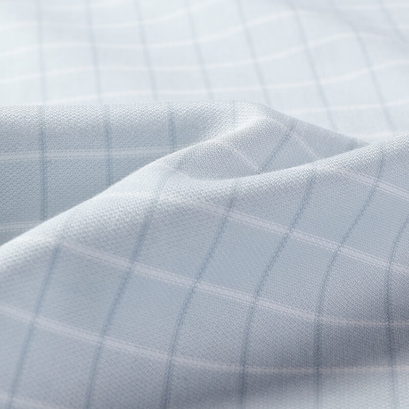 雅戈尔长袖衬衫【格纹全棉】柔软挺阔有型修身剪裁通勤商务休闲男衬衣 绿色格子 41 (175/96Y)