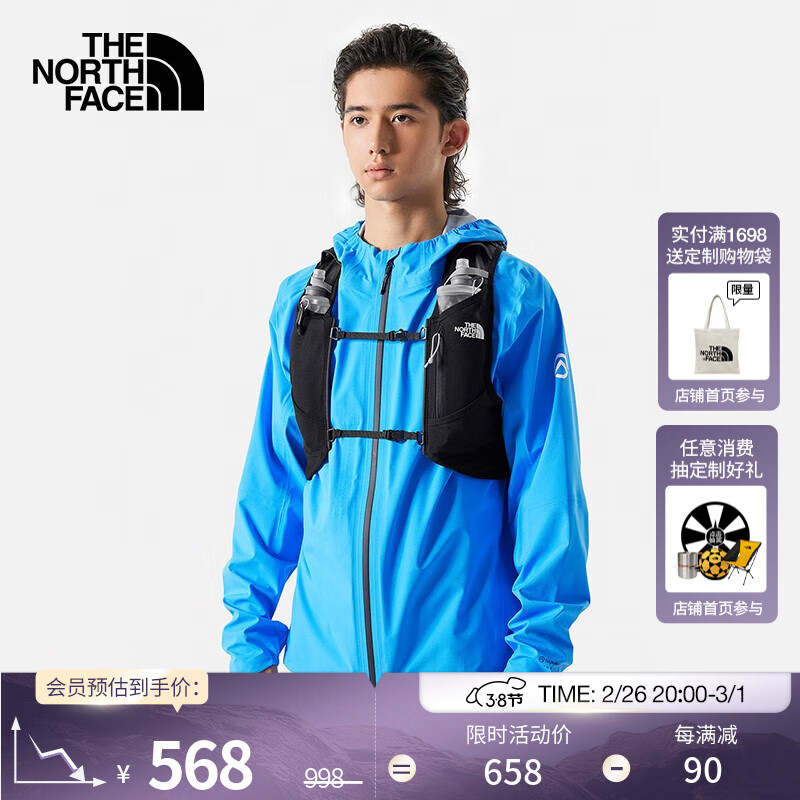 ���棨The North Face��������������ʽ�˶��������ܲ�����ͨ�ÿ������͸���＾|81DZ KY4/��ɫ L