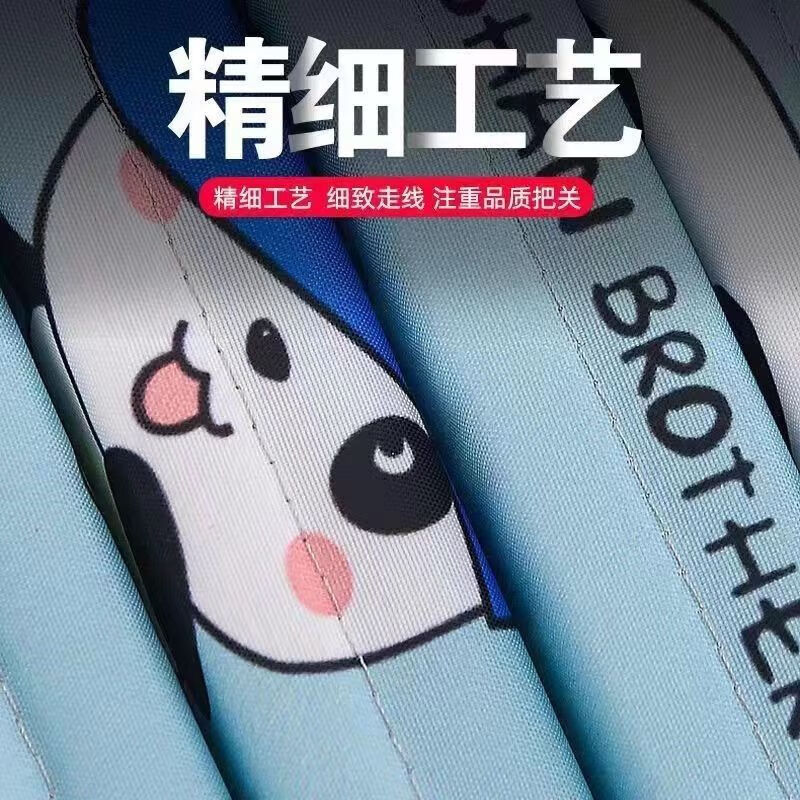 美兰登【甄选厂家】小学生学校幼儿园午睡垫可折叠收纳垫子便携垫午睡地 【长颈鹿】长150*宽60*厚1cm 标准款【送收纳袋】