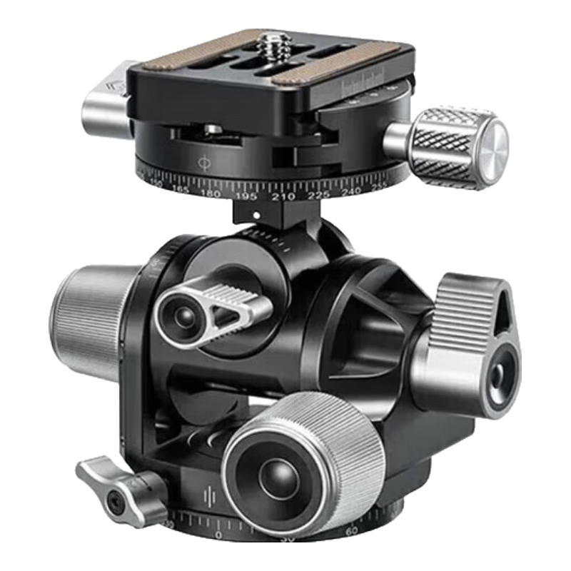 徠圖(Leofoto)G3/G4/G4PRO齒輪云臺三腳架單反微單微距雙全景拍攝毫米級微調(diào)靜物建筑三維適用于捷信RRS云臺 G3齒輪云臺(旋鈕式)負重8KG