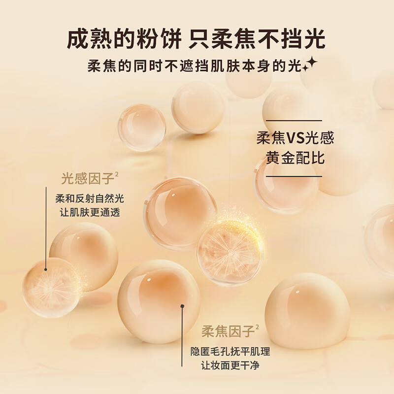 嘉利玛(GALIMARD)防晒金币粉饼持久定妆控油遮瑕不脱妆学生党蜜粉七夕情人节礼物 【遮瑕经典款9g】适合偏白肤色01