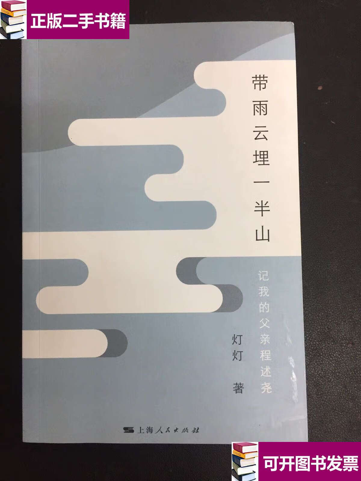 【二手9成新】带雨云埋一半山:记我的父亲程述尧 /灯灯 上海人民