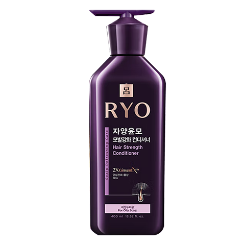 吕（Ryo）紫吕护发乳400ml 控油蓬松护发素强韧防断发【热门商品】