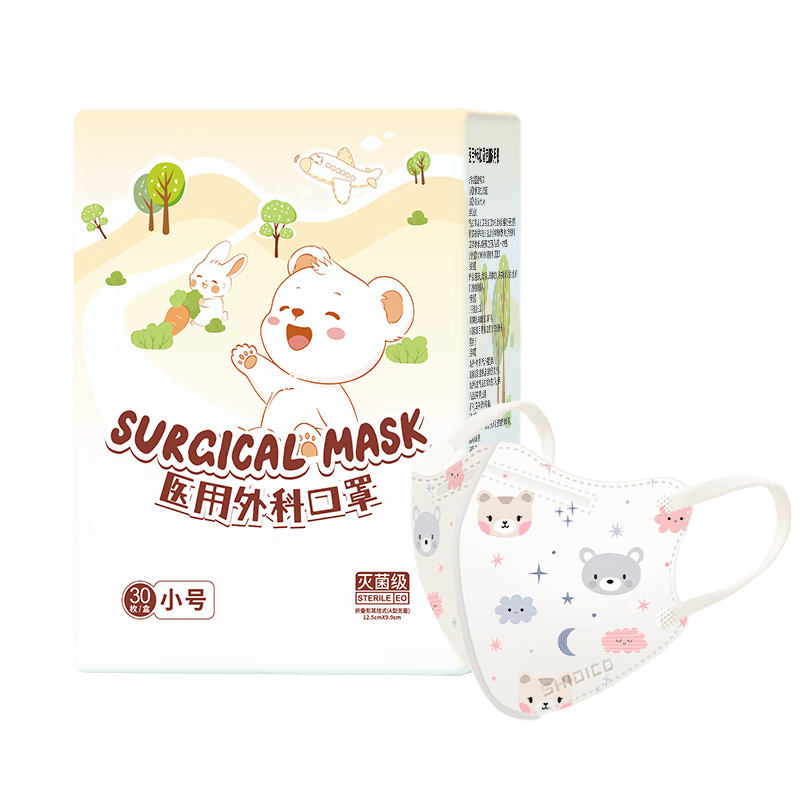 ʷ�Ͽ� ҽ����ƿ��ֶ�����װ���30ֻ ��ͯ�����׶� 3D����С���� 43.95Ԫ��3��(��14.65Ԫ/��)