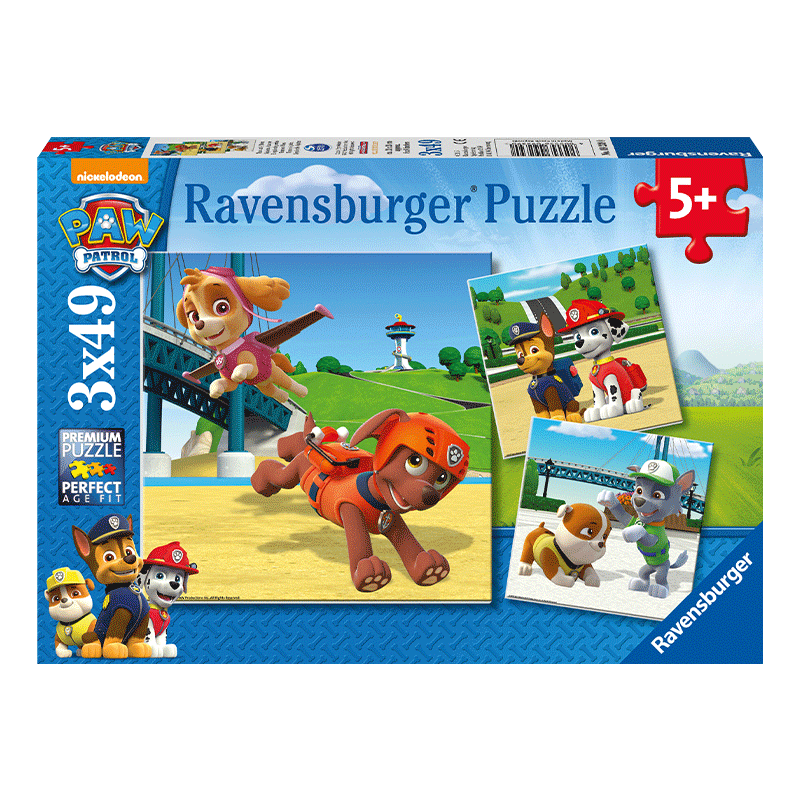 睿思（Ravensburger）汪汪隊立大功拼圖家居裝飾玩具3-6歲男孩女孩六一兒童節(jié)禮物生日