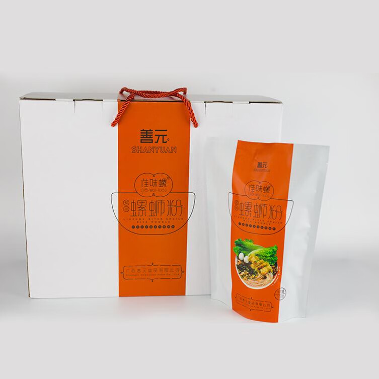 佳味螺柳州螺螄粉原味經(jīng)典廣西特產(chǎn)速食袋裝螺絲粉酸辣禮盒裝 320gX10包禮盒裝
