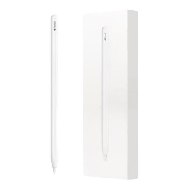 Apple/蘋果 Apple Pencil 平板ipad手寫筆一代二代applepencil2代 99新 二代筆原包裝+備用筆尖 官方在保（送千元軟件）