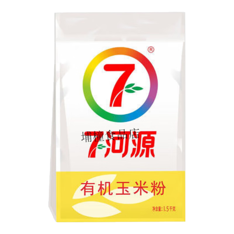 七河源玉米粉 1500g*1袋 家用雜糧粉 玉米粥 玉米糊 窩窩頭用粉 1500g