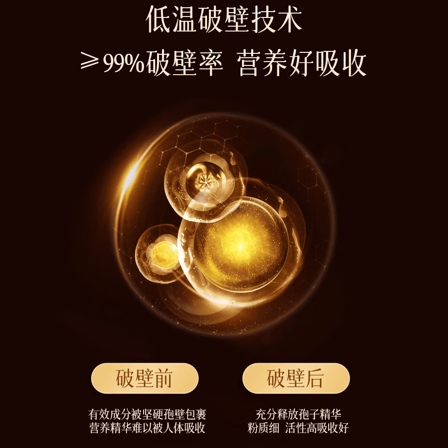 奇正破壁灵芝孢子粉胶囊有助于增强免疫力中老年人营养品送长辈 1瓶装（约15天，适合初次体验）