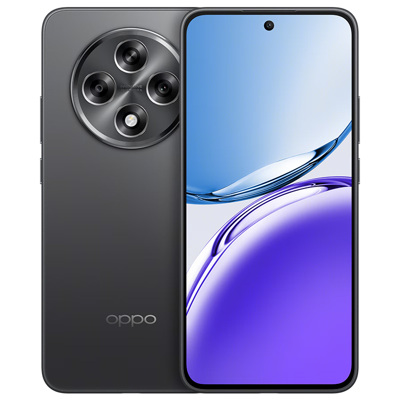 OPPO A3i Plus 12GB+256GB 水墨黑 全新耐用战神 超硬核抗摔耐磨 OLED超亮阳光屏 5G智能手机 国家补贴