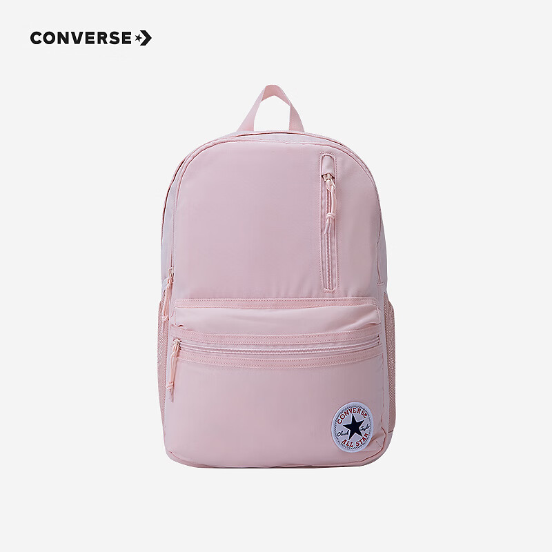 Converse匡威学生书包2025秋季经典升级款学生通勤大容量双肩包休闲书包 浅色花瓣 M【30*13.5*43cm 约17L】