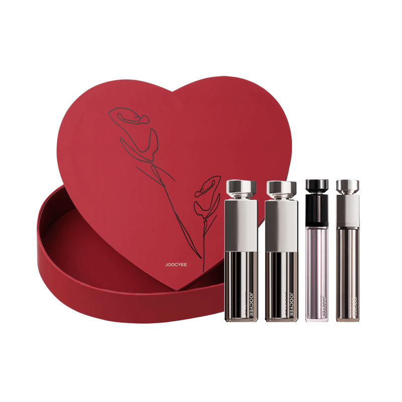 酵色水精華唇部禮盒口紅唇釉4支裝彩妝套裝【效期26年6月】圣誕