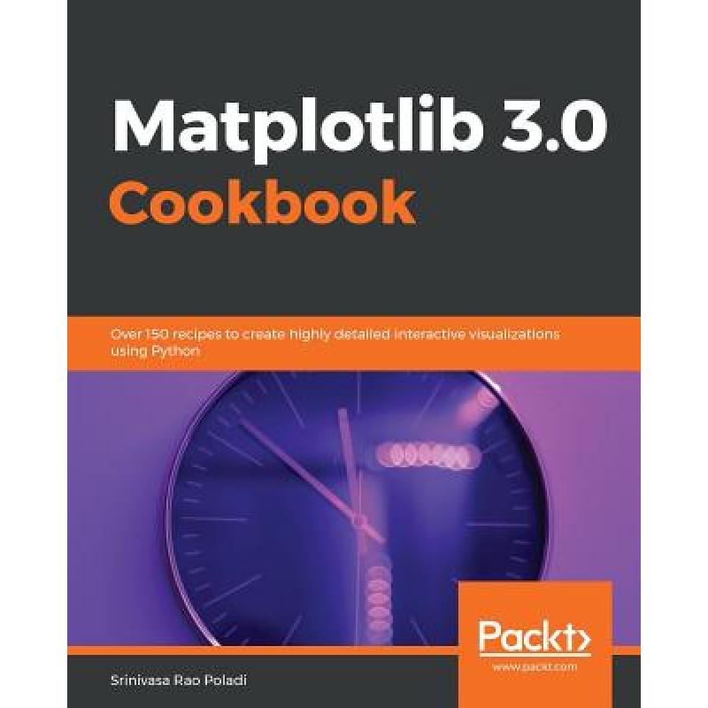 预订 Matplotlib 3.0 Cookbook