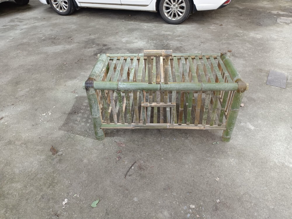 手工竹笼子竹鸡笼鸭笼加固笼子狗笼兔笼宠物笼鸟笼家用笼子无甲醛