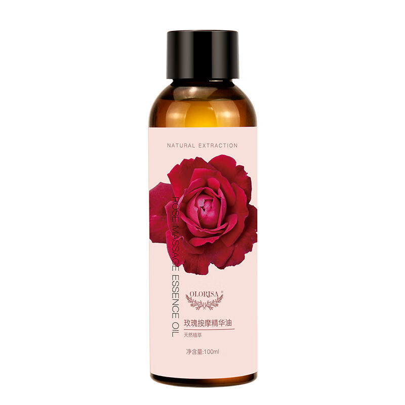OLORISA澳洛莉玫瑰按摩精油100ml植物舒緩按摩刮痧SPA以油養(yǎng)膚女 100mL單瓶