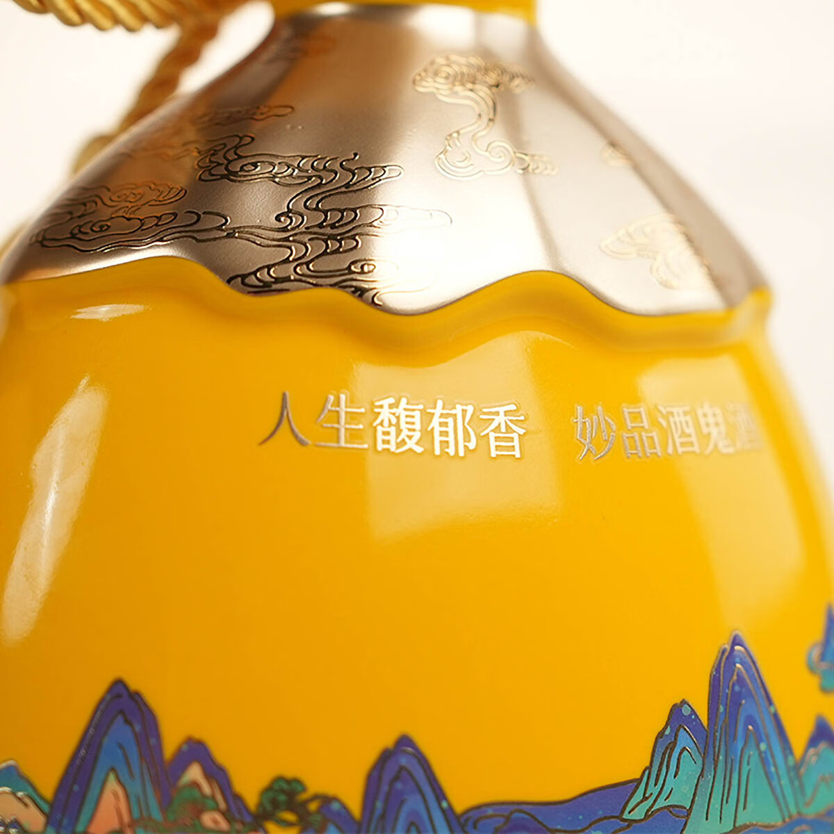 酒鬼封印系列 52度馥郁香型高度白酒 52度 1L 2瓶 (龙年生肖限量版)