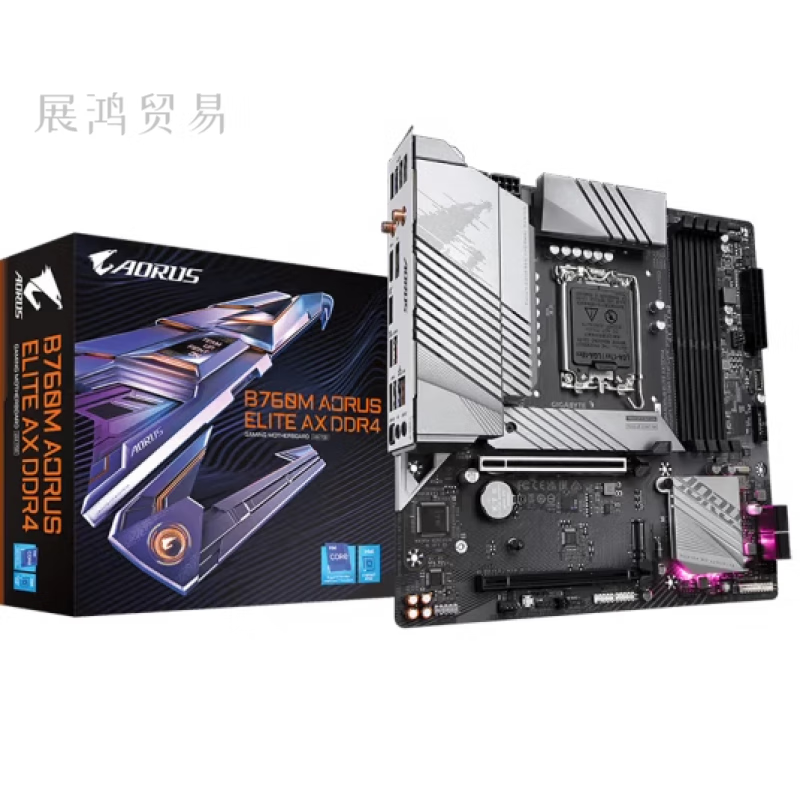 技嘉 H610M/B660M/B760M/Z790M- AORUS 小雕 魔鹰X 12 13 14代CPU 技嘉/H610M K DDR4  HDMI