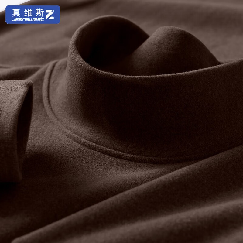 ���ڲ�������ά˹��JEANSWEST Z+������T����Ůװ�ﶬ˫���ޱ�ů�������������������ڴ�������� ���ȣ�����죩 L ˫��ĥë���޿���