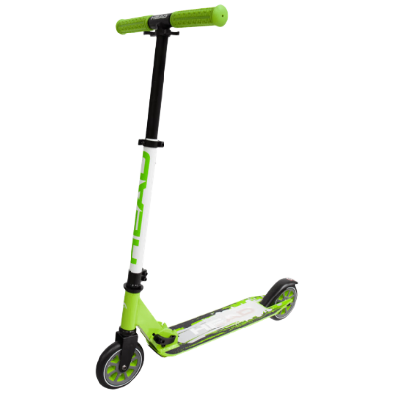 海德（HEAD）滑板車兒童3-6-12歲兩輪滑滑車折疊踏板車便攜代步車H9 青草綠