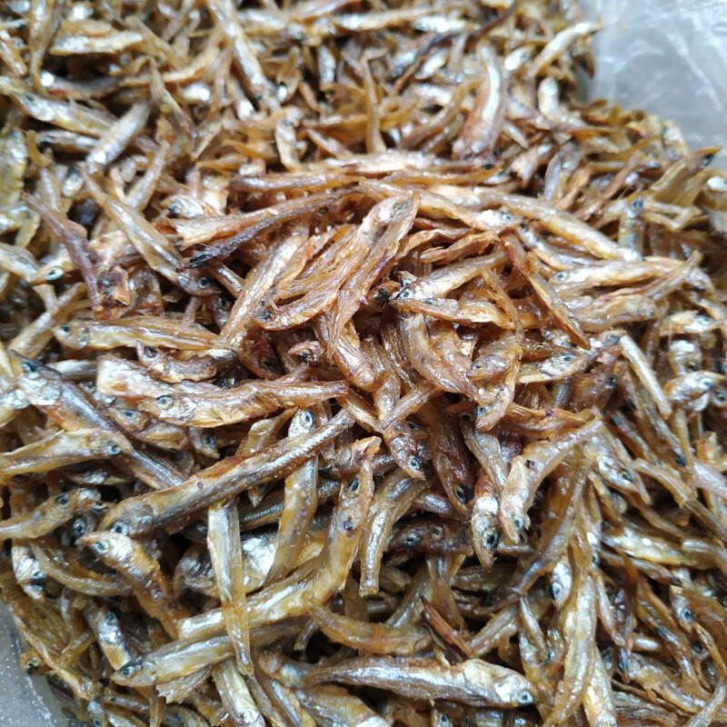 虎钢馋湖南特产活培小鱼仔干毛毛鱼仔湘菜干货特产油炸500克