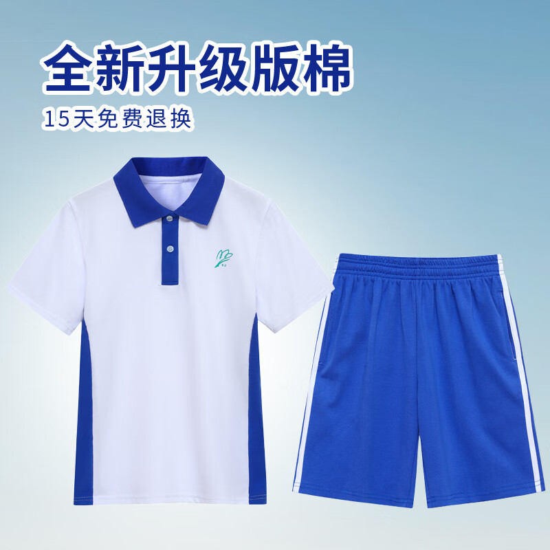 青圳深圳校服初高中學(xué)生男女速干夏季運(yùn)動(dòng)服統(tǒng)一夏裝校服短袖短褲套裝 升級(jí)版中學(xué)女夏衣+短褲 170 cm