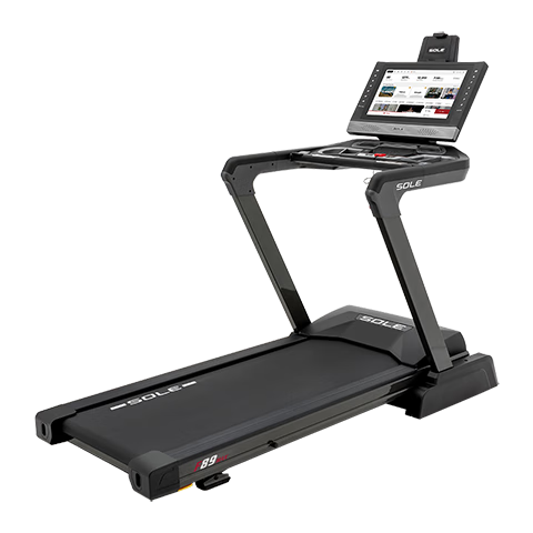 速爾（SOLE）美國高端跑步機家庭用靜音減震F63系護膝爬坡智能可折疊健身器材 【商用頂配款】-金獎F89MAX