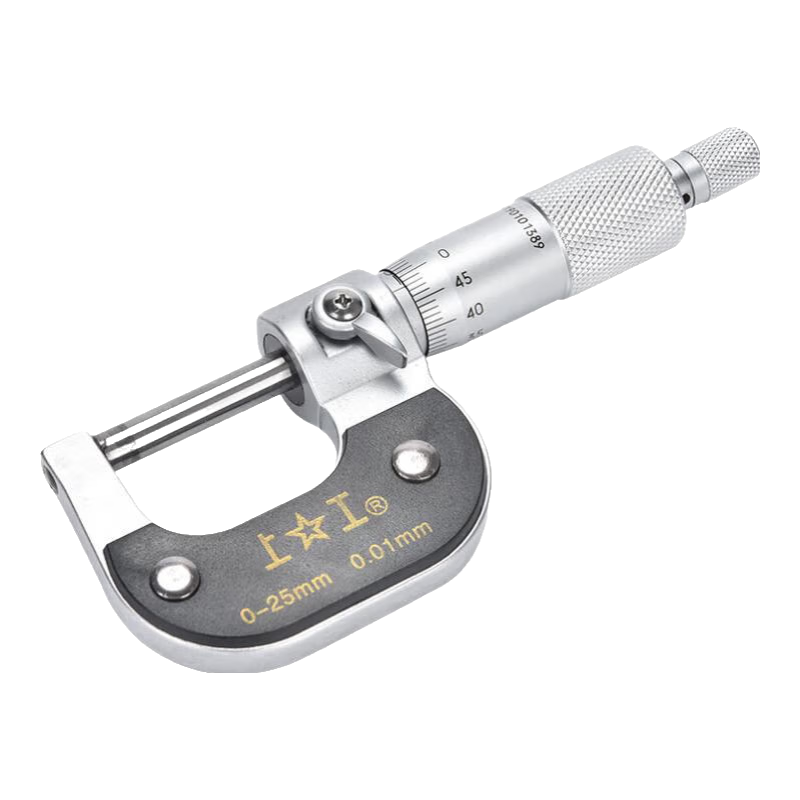 上工外徑千分尺0-25-50-75-100mm機械數顯分厘卡高精度螺旋測微儀器 0-25mm