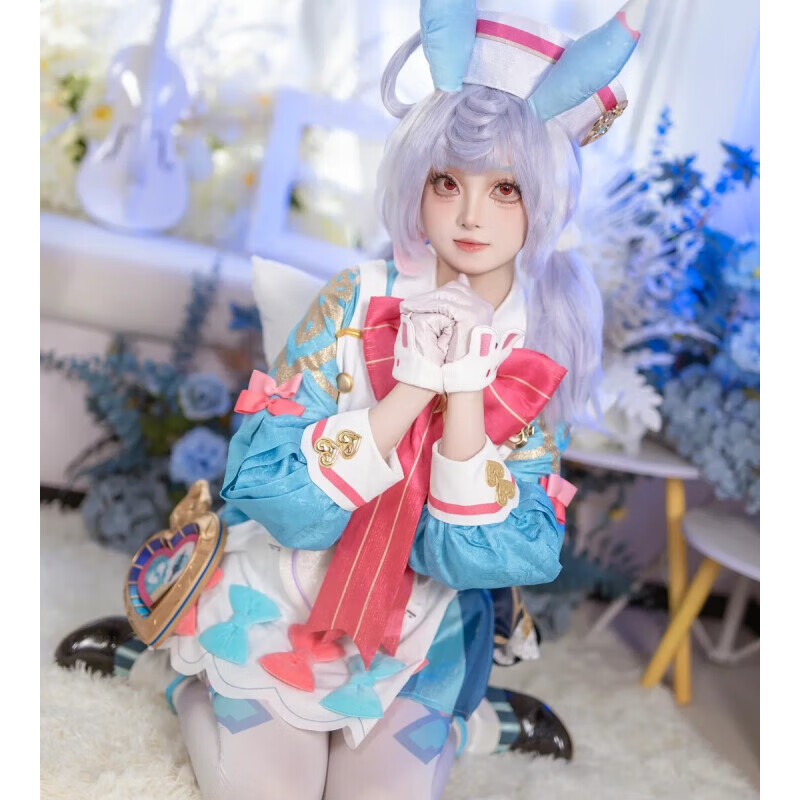 玩家小将希格雯cos服全套周边原元神cos动漫游戏cosplay二次元表演服 希格雯cos服+假发+鞋子 L