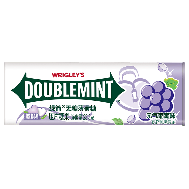 DOUBLEMINT �̼� ���ǿ����� Ԫ������ζ 23.8g 35��*1ƿ 5.8Ԫ