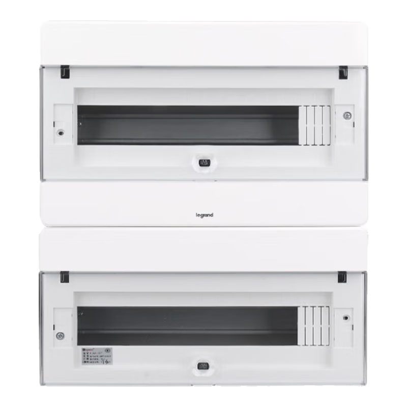 羅格朗(LEGRAND)配電箱強(qiáng)電箱布線箱空氣開關(guān)裝飾蓋板家用室內(nèi)暗裝 32回路透明配電箱 CLXA-32T