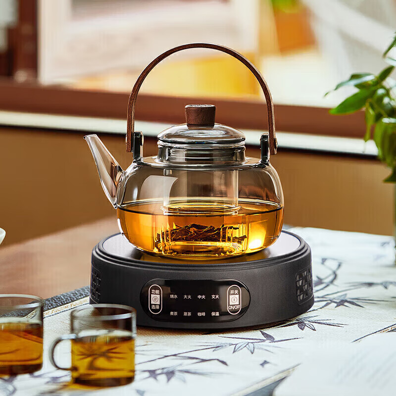 茗光煮茶壶电陶炉煮茶器烧水壶泡茶炉养生壶套装家用功夫茶具套装	